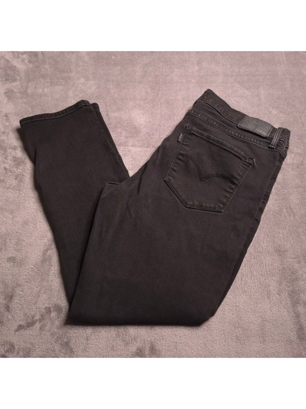 Levis 311 Shaping Skinny Womens Jeans 32 Black Mid Rise Stretch Pockets